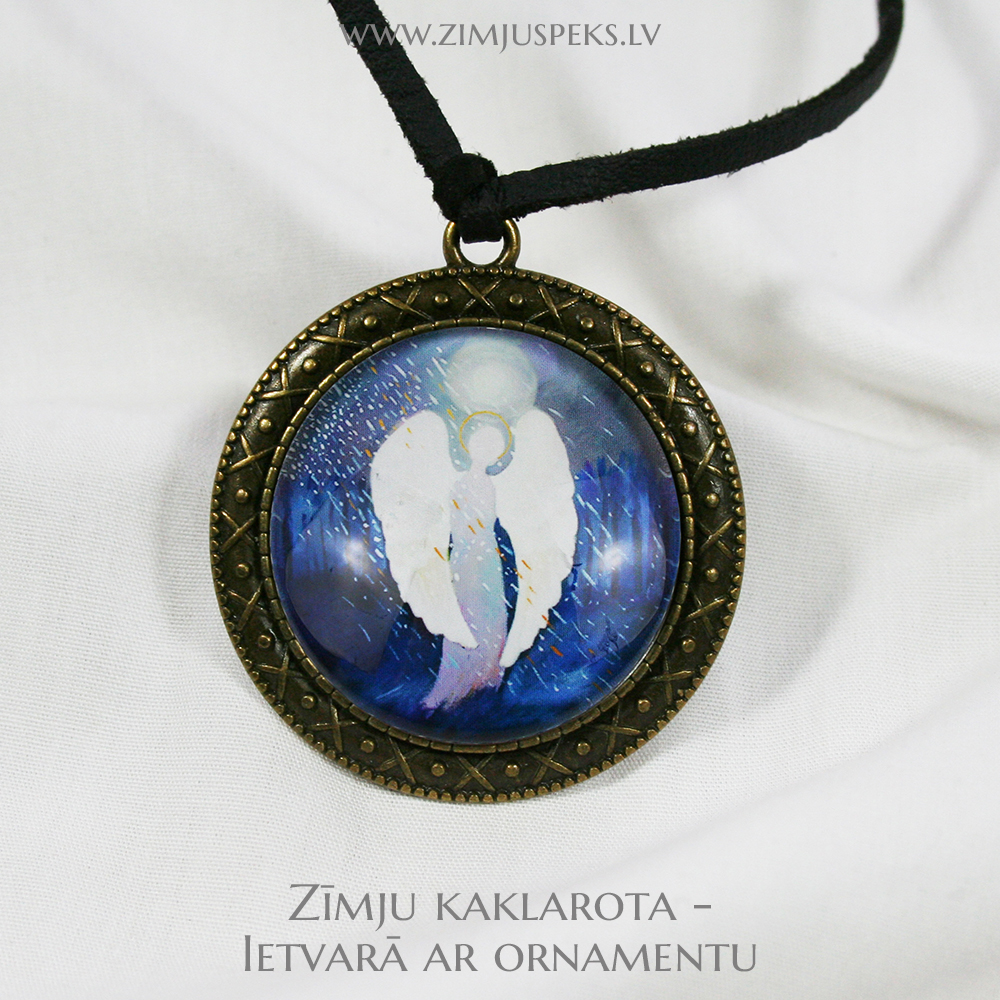 Eņģeļu amulets - "Ziemassvētku eņģelis" - Image 5