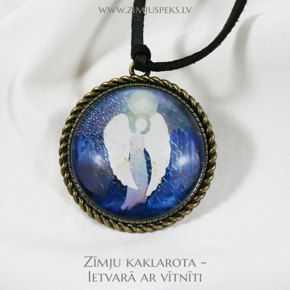 Eņģeļu amulets - "Ziemassvētku eņģelis" - Image 3