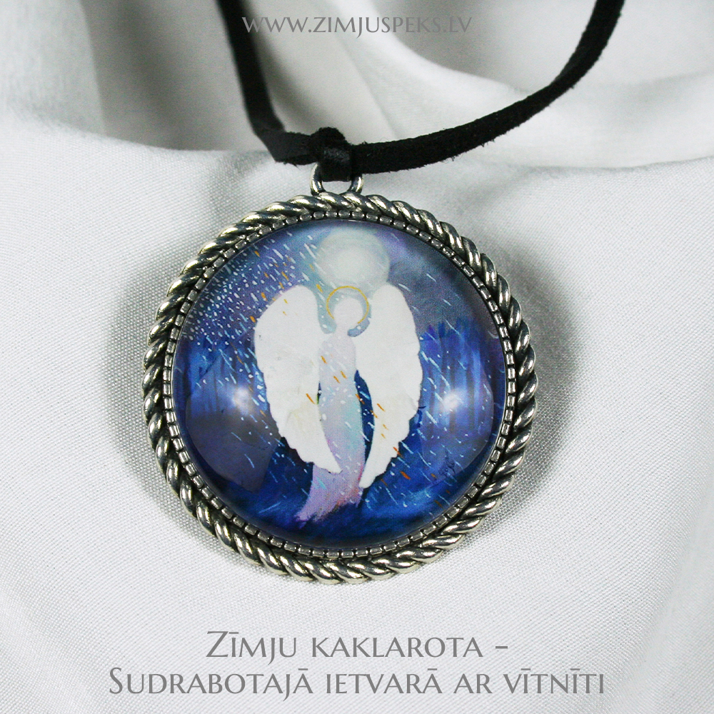 Eņģeļu amulets - "Ziemassvētku eņģelis" - Image 4