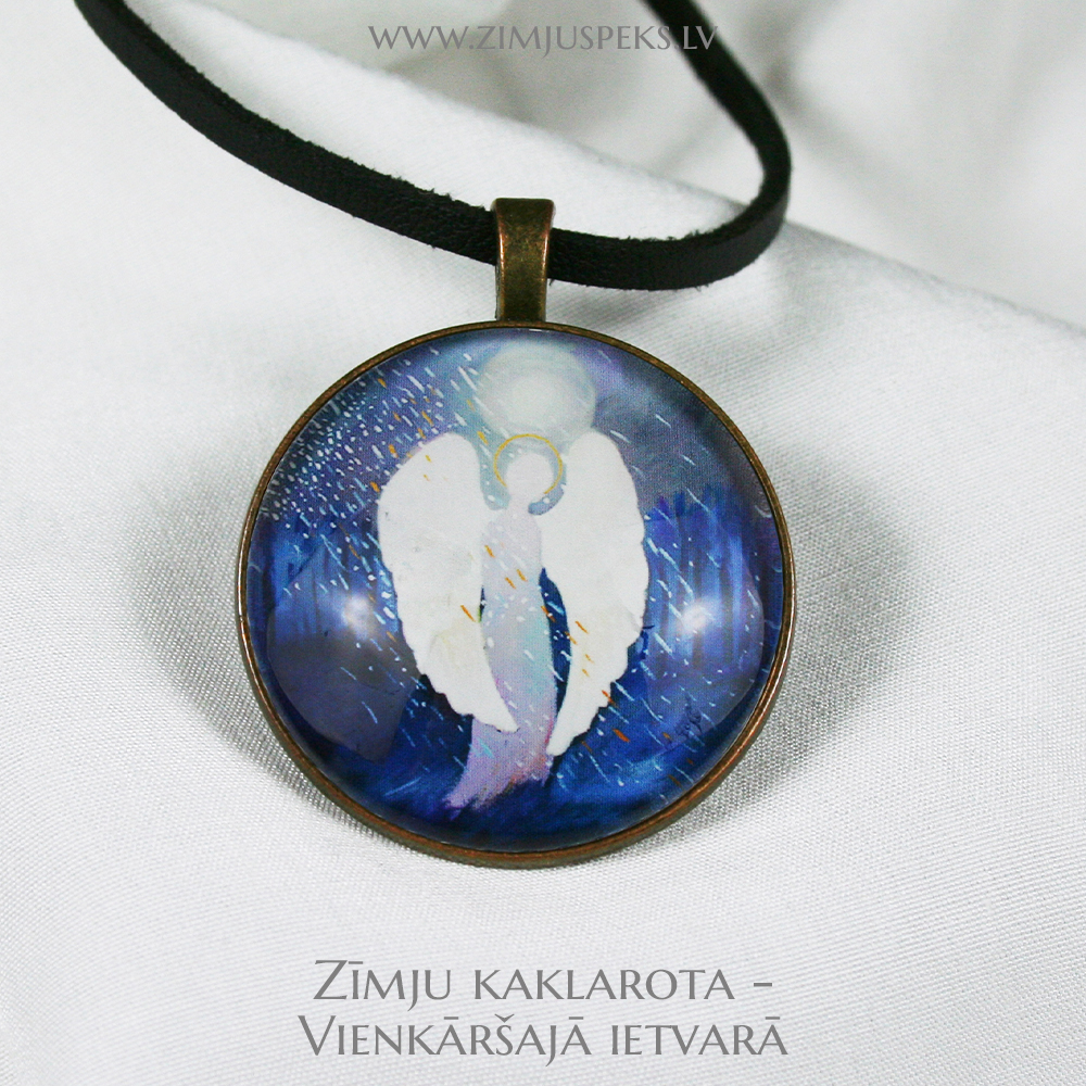 Eņģeļu amulets - "Ziemassvētku eņģelis" - Image 2