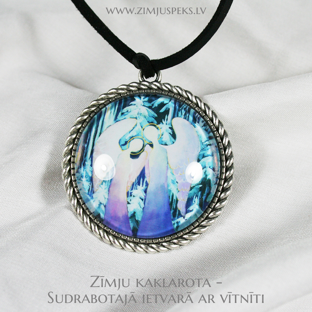 Eņģeļu amulets - "Eņģeļi ziemā" - Image 4