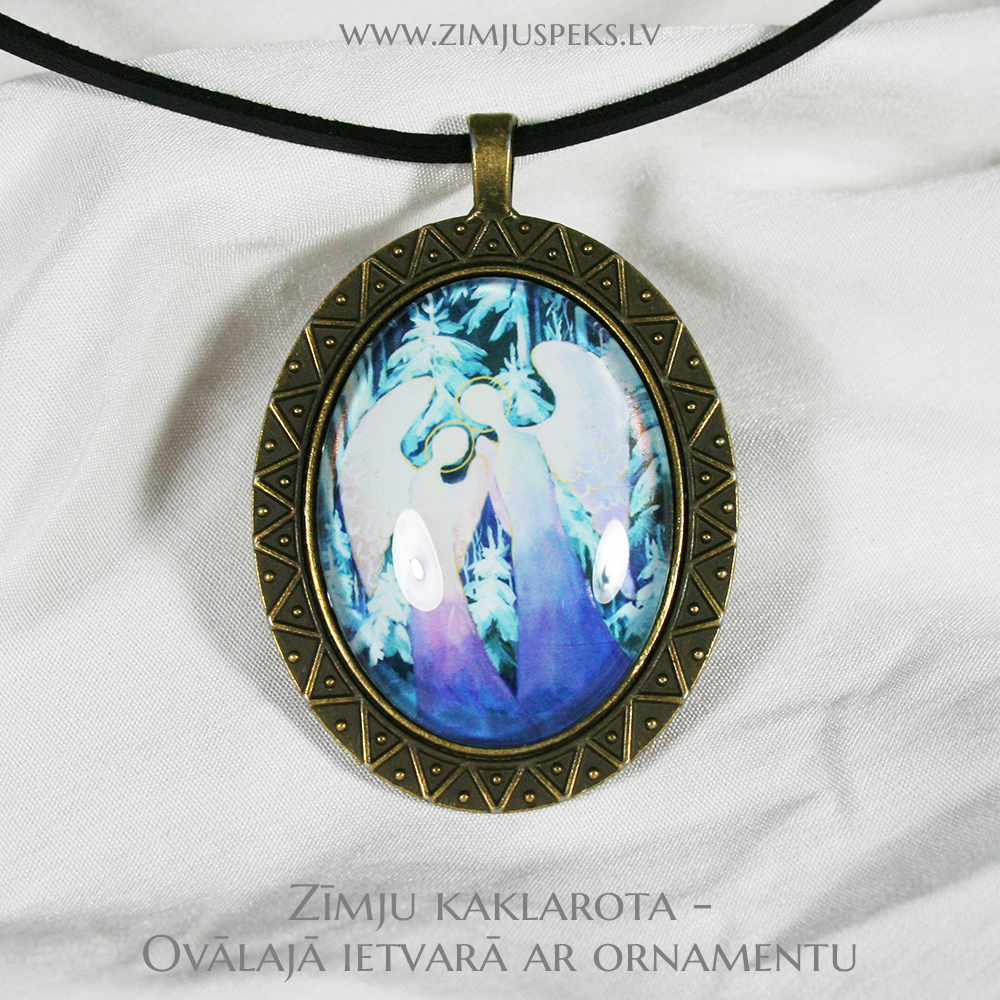 Eņģeļu amulets - "Eņģeļi ziemā" - Image 5