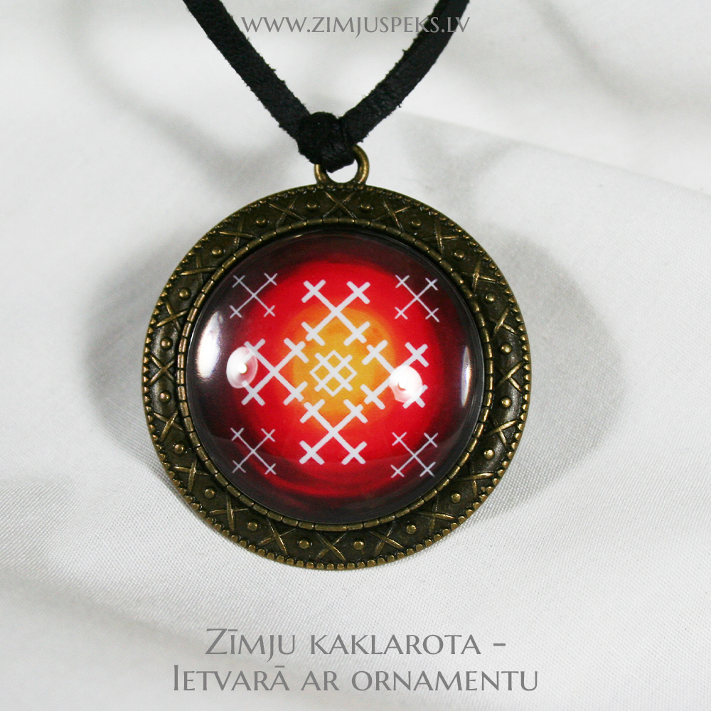 Spēka zīmju amulets - "Laidene - Māras krusts" - Image 5