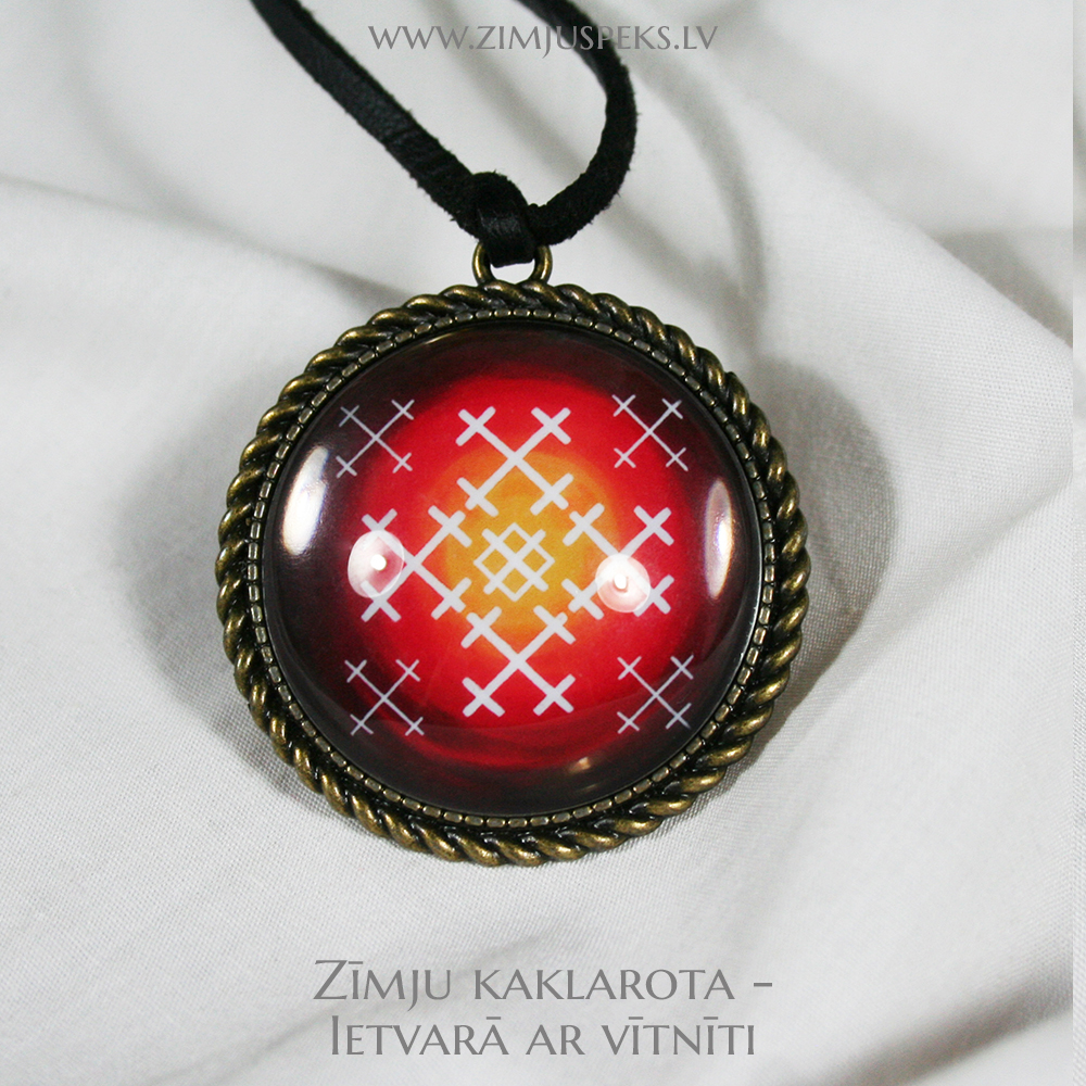 Spēka zīmju amulets - "Laidene - Māras krusts" - Image 3