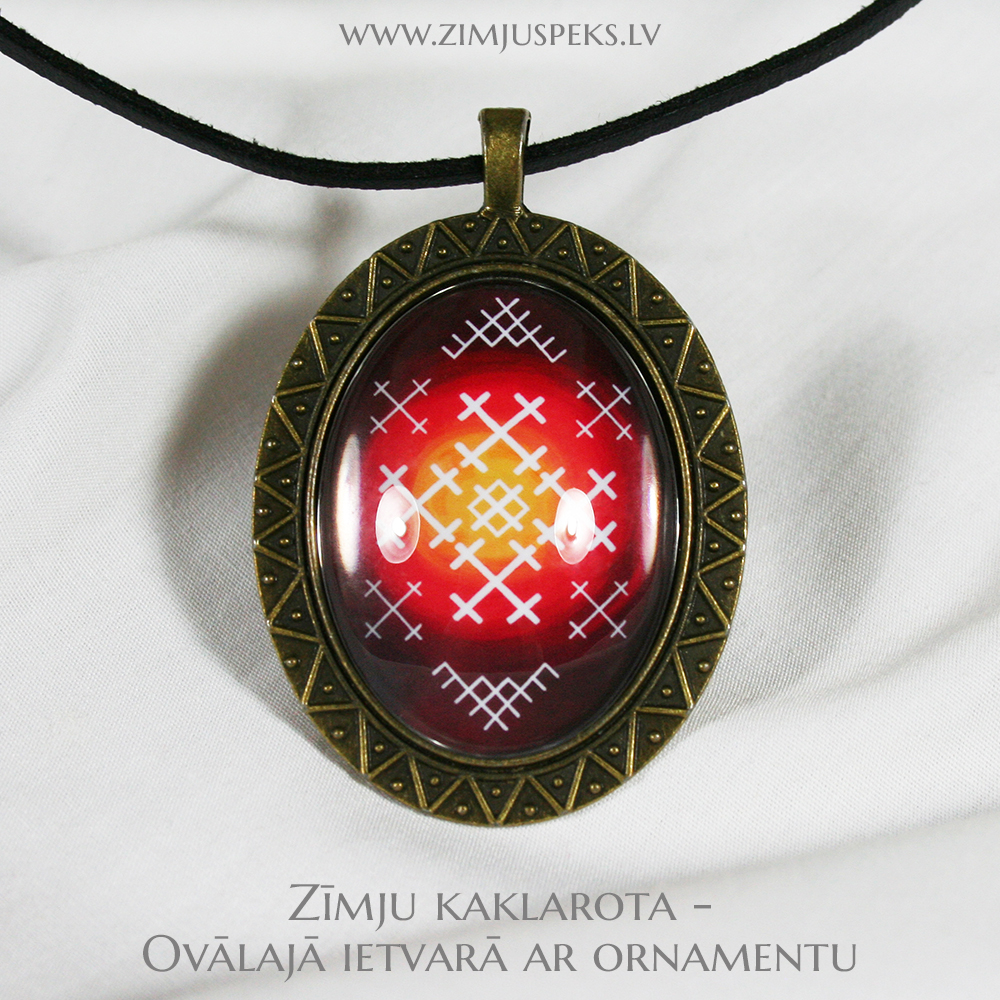 Spēka zīmju amulets - "Laidene - Māras krusts" - Image 6