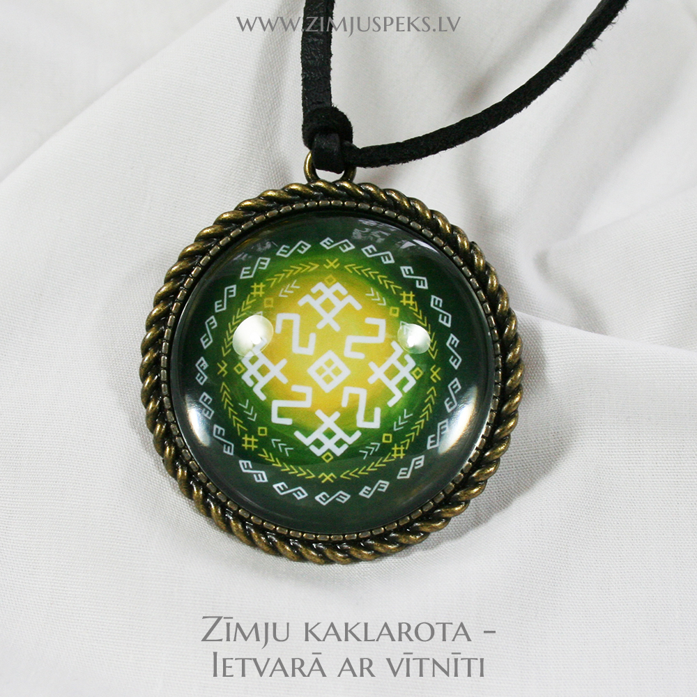 Spēka zīmju amulets - "Naudas zīme" - Image 3