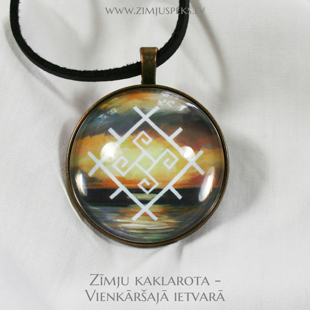 Spēka zīmju amulets - "Sāta zīme" - Image 2