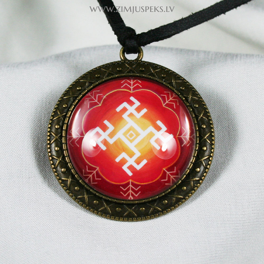 Spēka zīmju amulets - "Veiksmes zīme"