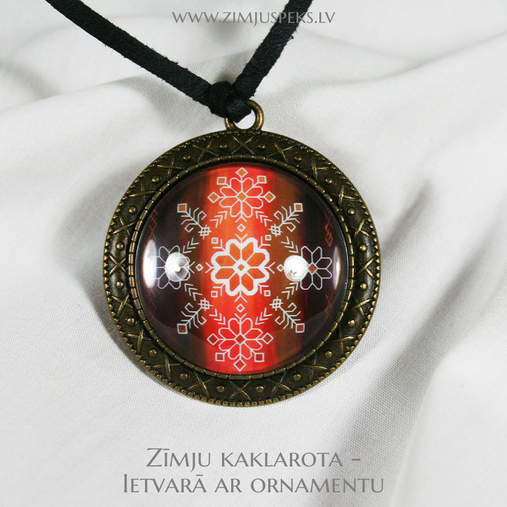 Spēka zīmju amulets - "Harmonija, drošība, prieks" - Image 5