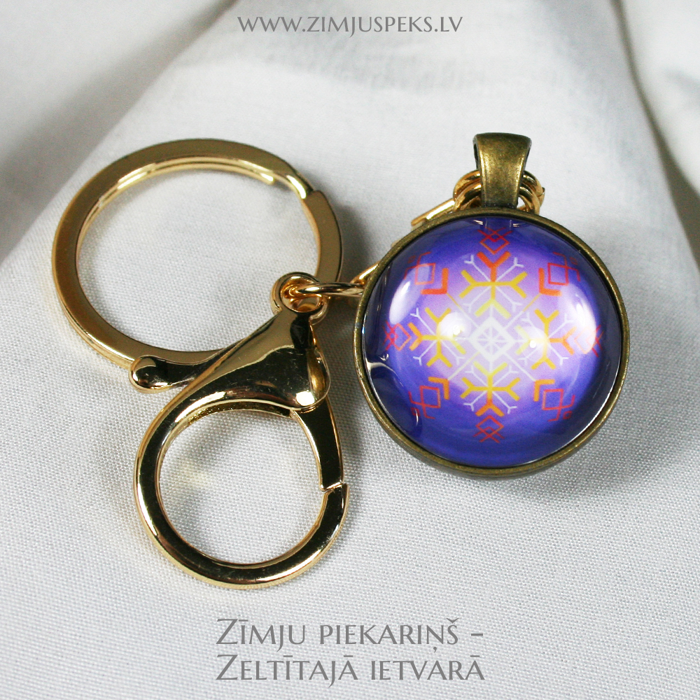 Spēka zīmju piekariņš - "Divu zaru dakšu krusts" - Image 4