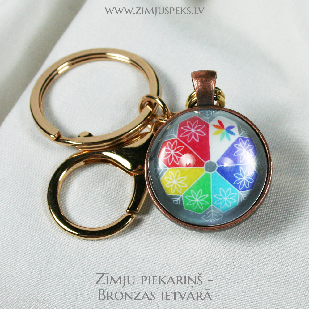 Spēka zīmju piekariņš - "Dzīvības zieds" - Image 5