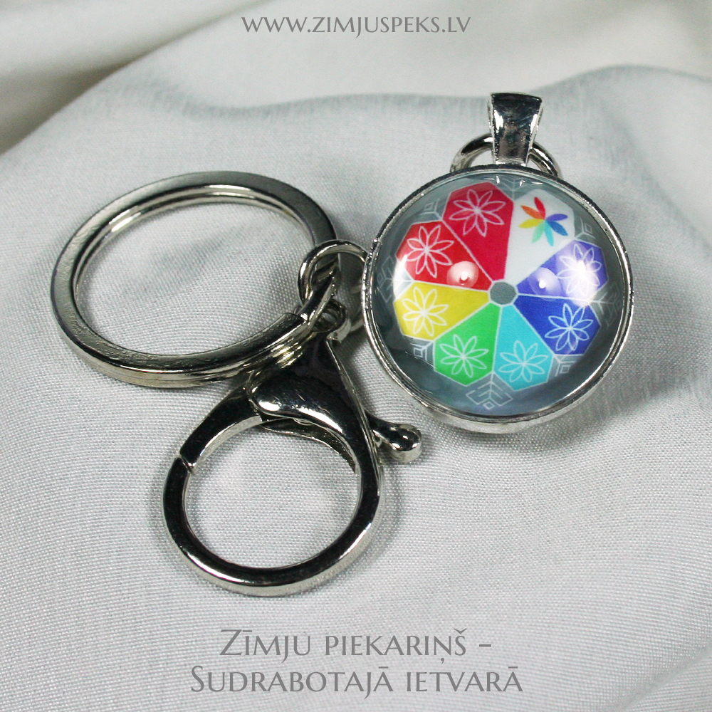 Spēka zīmju piekariņš - "Dzīvības zieds" - Image 2