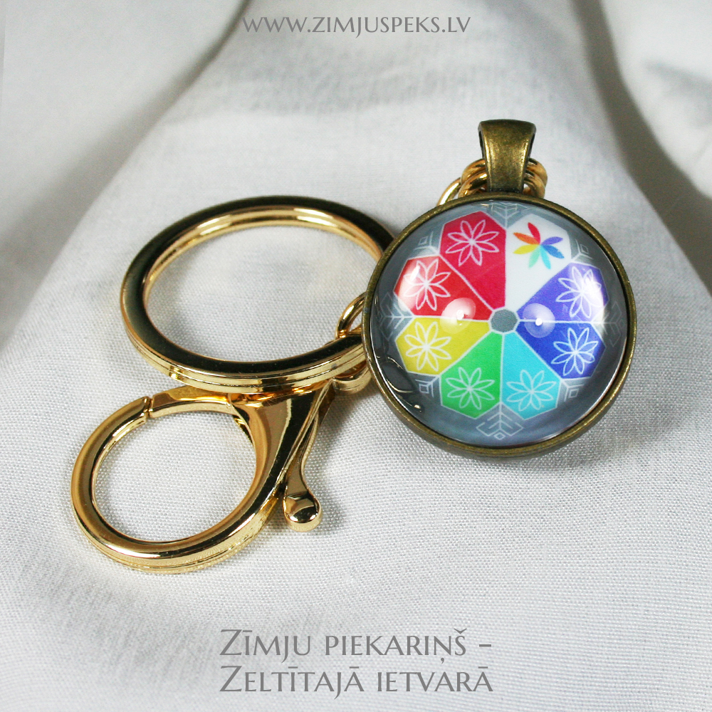 Spēka zīmju piekariņš - "Dzīvības zieds" - Image 4