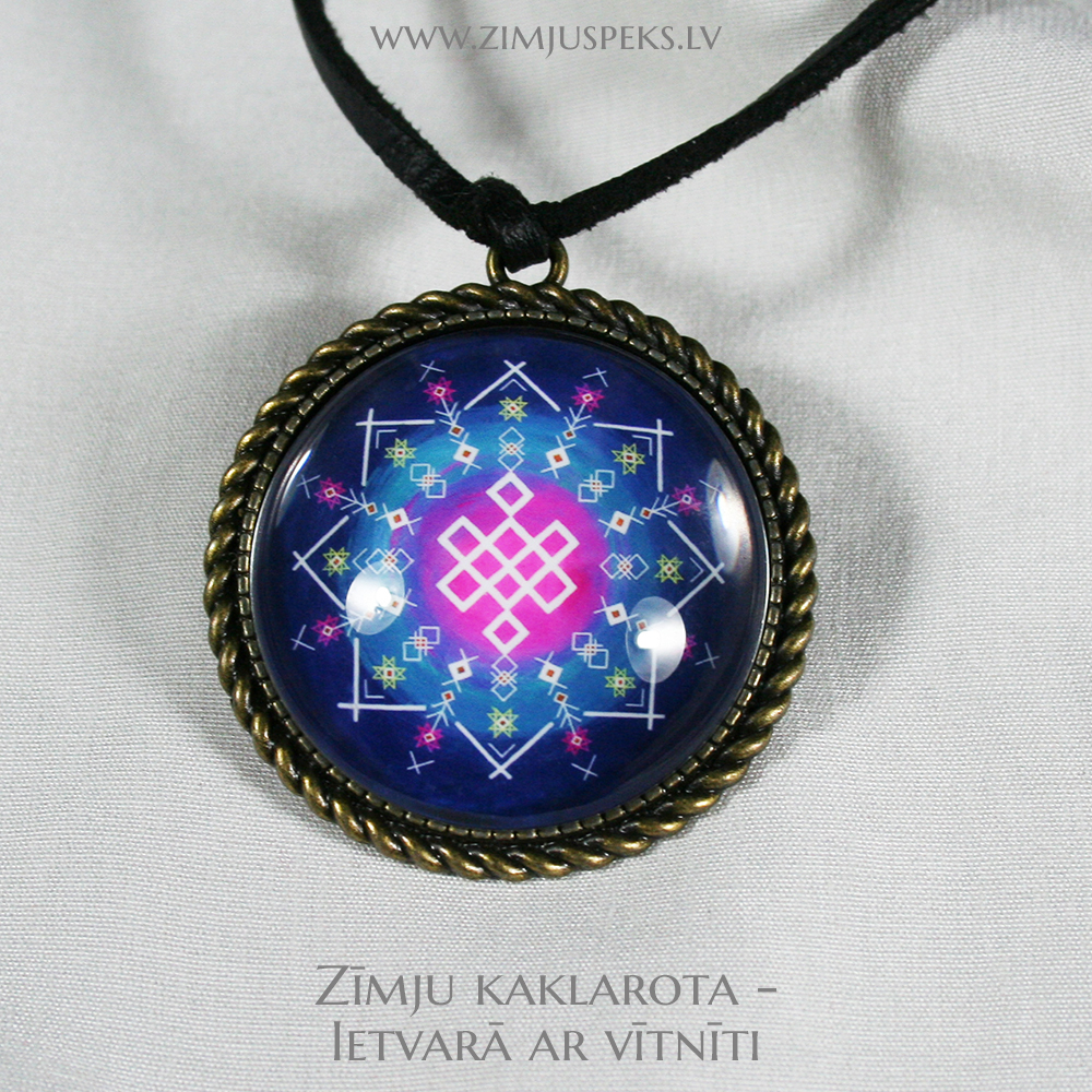 Spēka zīmju amulets - "Gara dzīve, mūžīga mīlestība" - Image 3