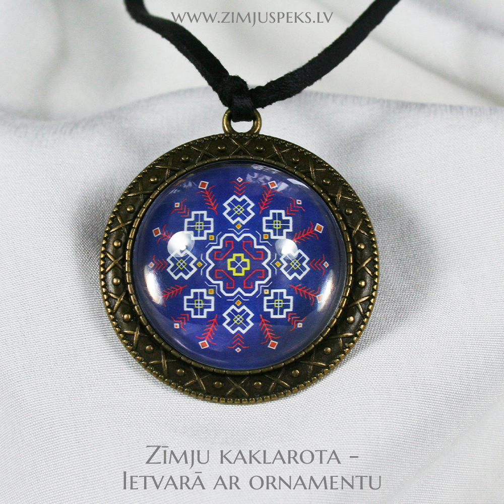 Spēka zīmju amulets - "Saule un mēness" - Image 5