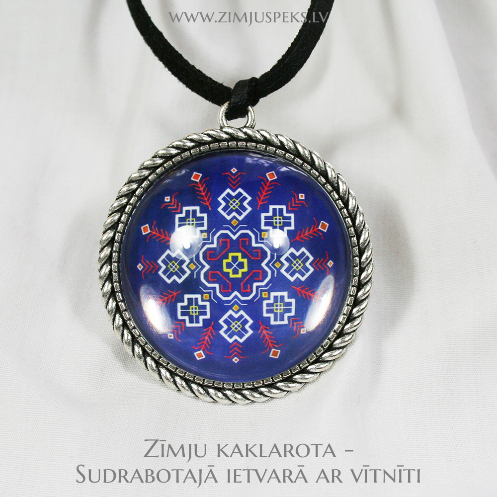 Spēka zīmju amulets - "Saule un mēness" - Image 4