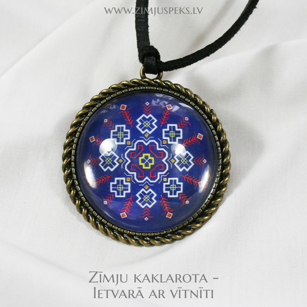 Spēka zīmju amulets - "Saule un mēness" - Image 3