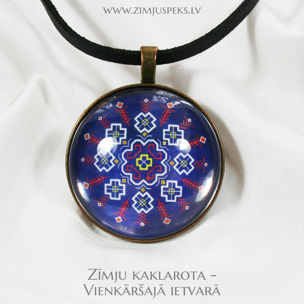 Spēka zīmju amulets - "Saule un mēness" - Image 2