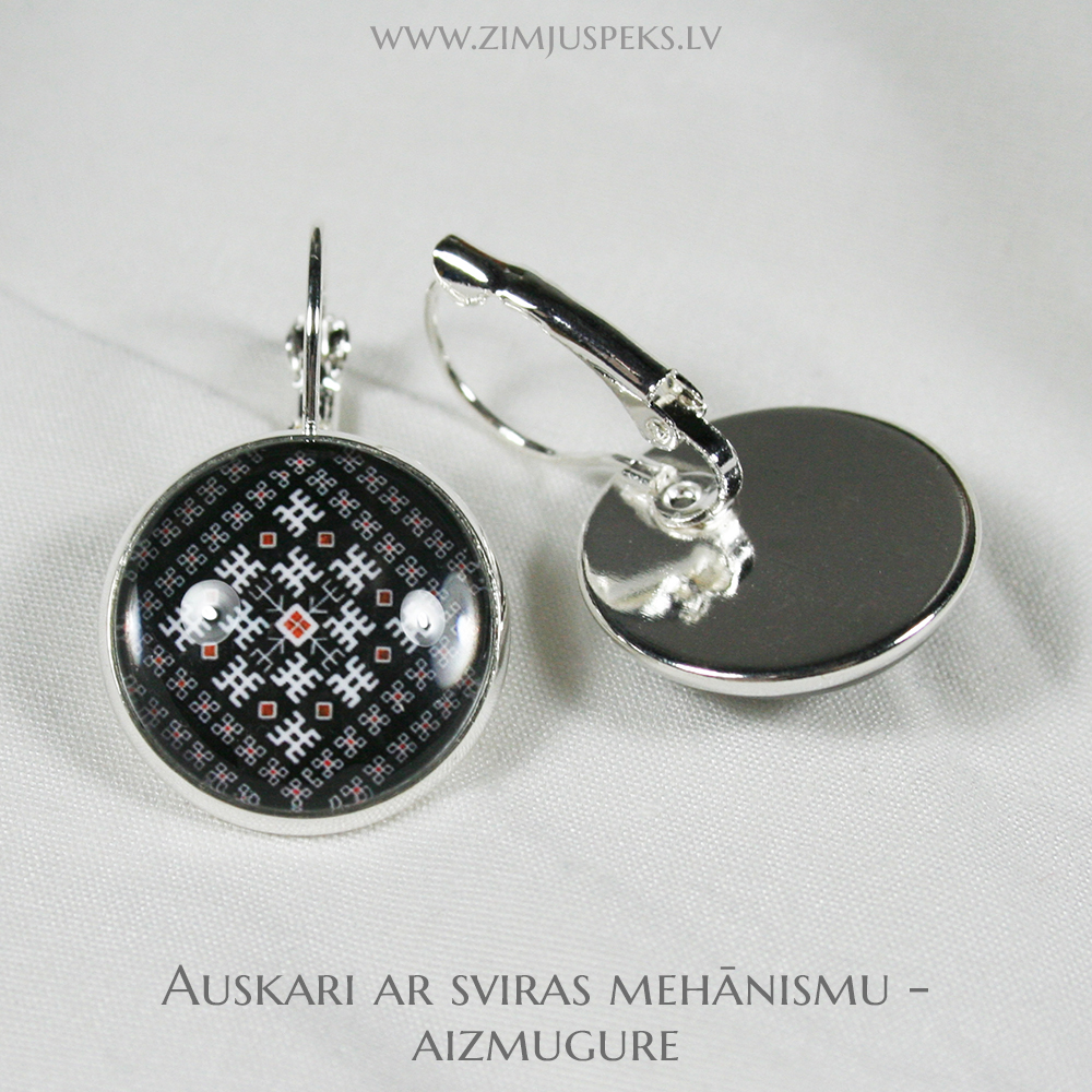 Spēka zīmju auskari - "Esi vesels" - Image 3