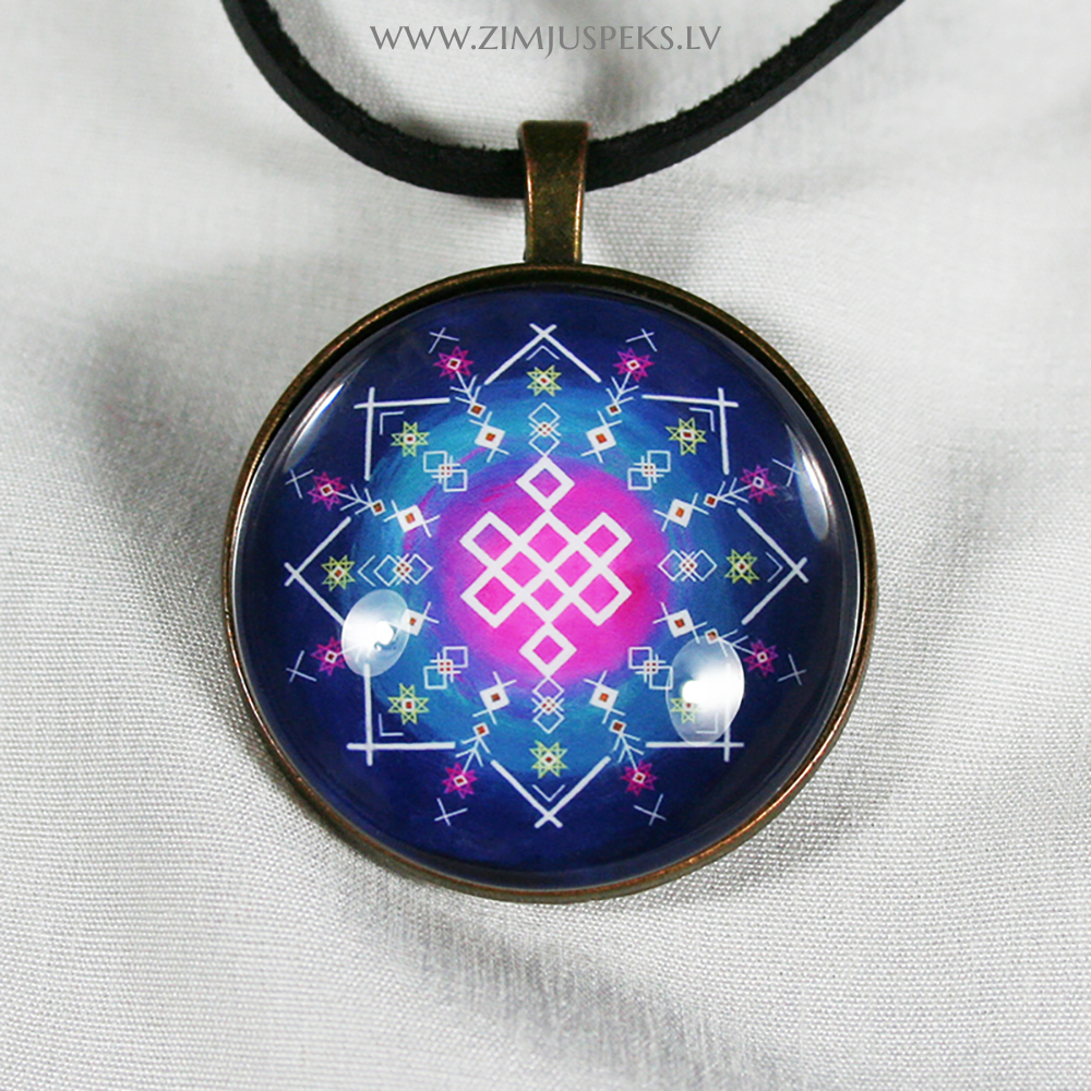 Signs of Power amulet - "Long life, everlasting love"