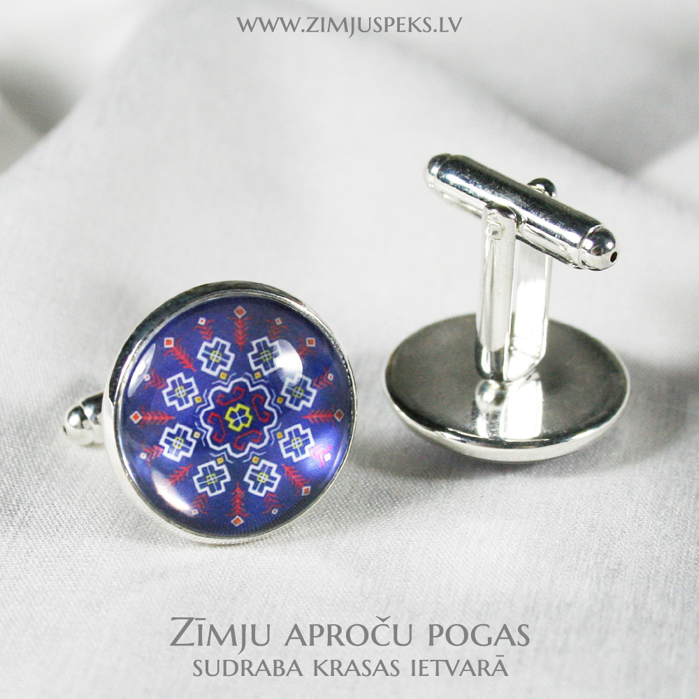 Spēka zīmju aproču pogas - "Saule un mēness" - Image 2