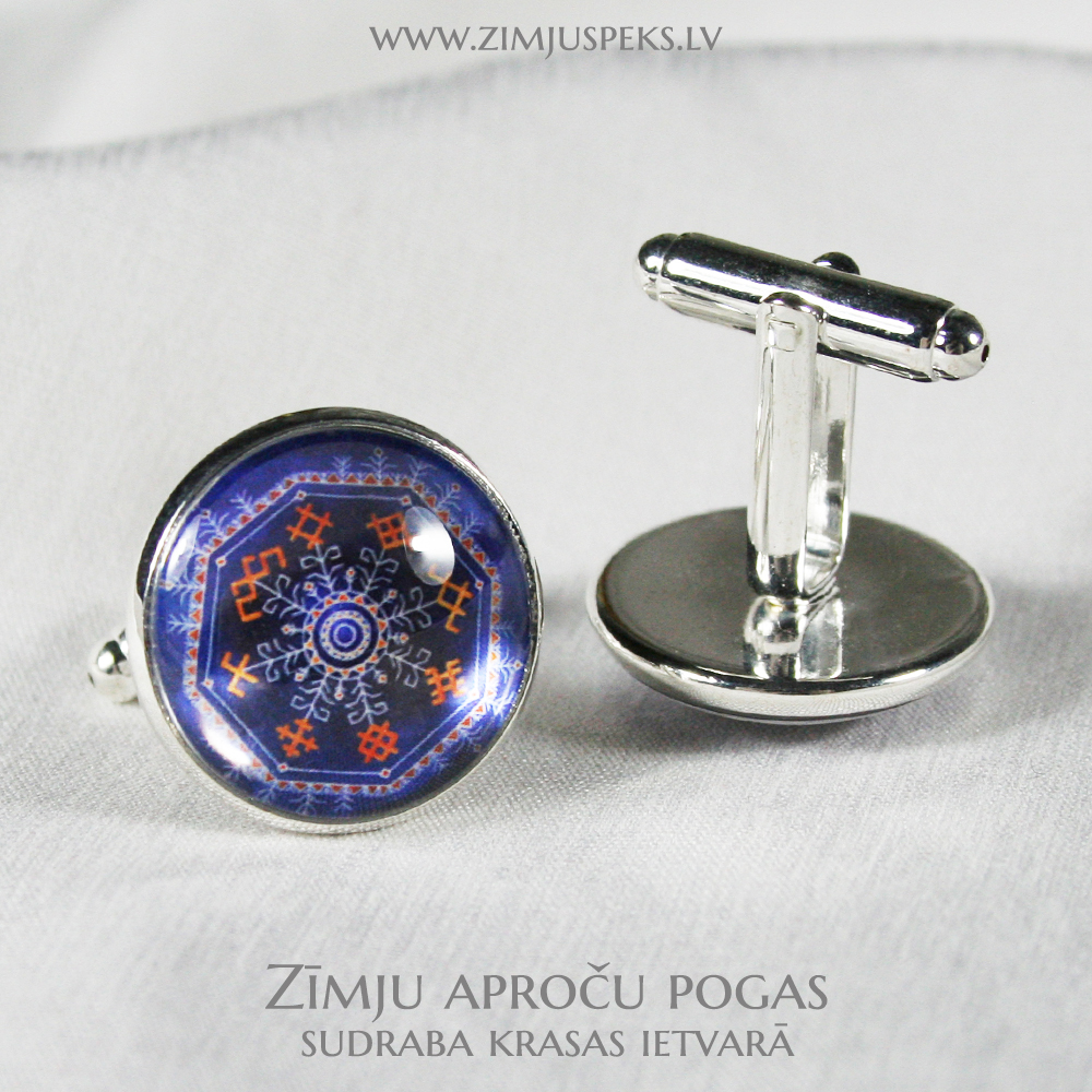 Spēka zīmju aproču pogas - "Veiksmes zīme" - Image 2