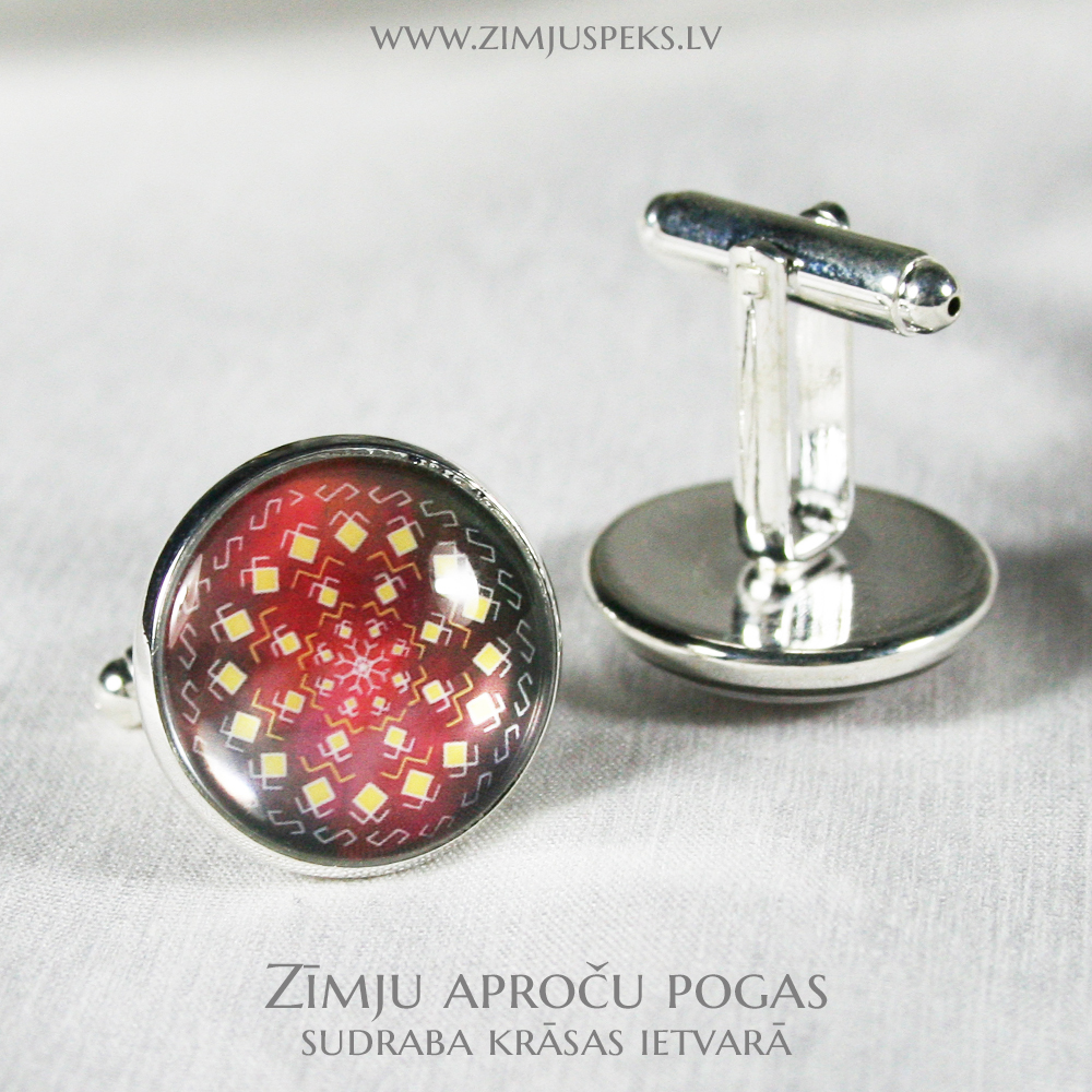 Spēka zīmju aproču pogas - "Naudas zīme" - Image 2