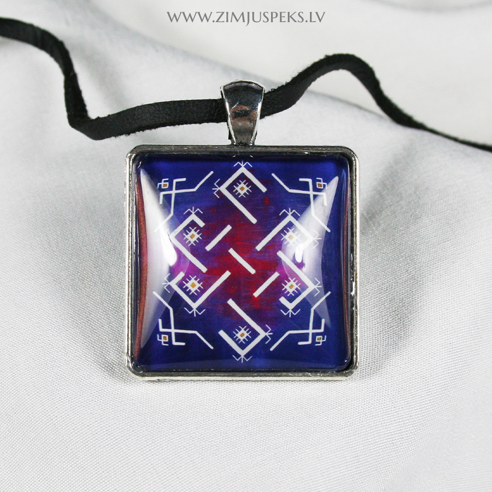 Spēka zīmju amulets - "Garas dzīves mezgls"