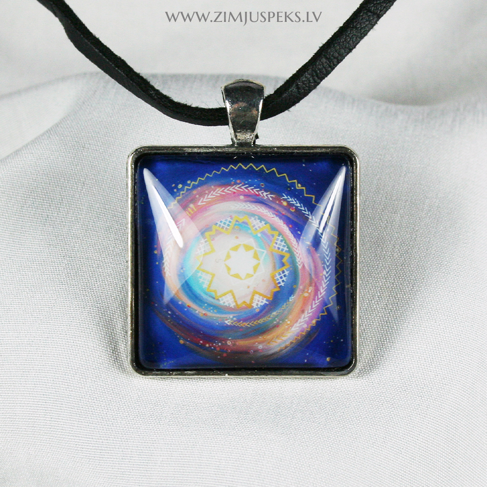 Spēka zīmju amulets - "Dievišķā spēka straume"