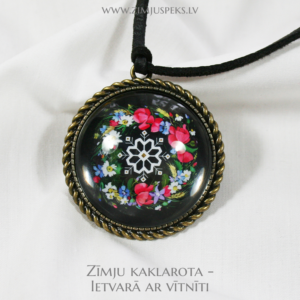 Spēka zīmju amulets - "Trejdeviņu ziedu vainags" - Image 3