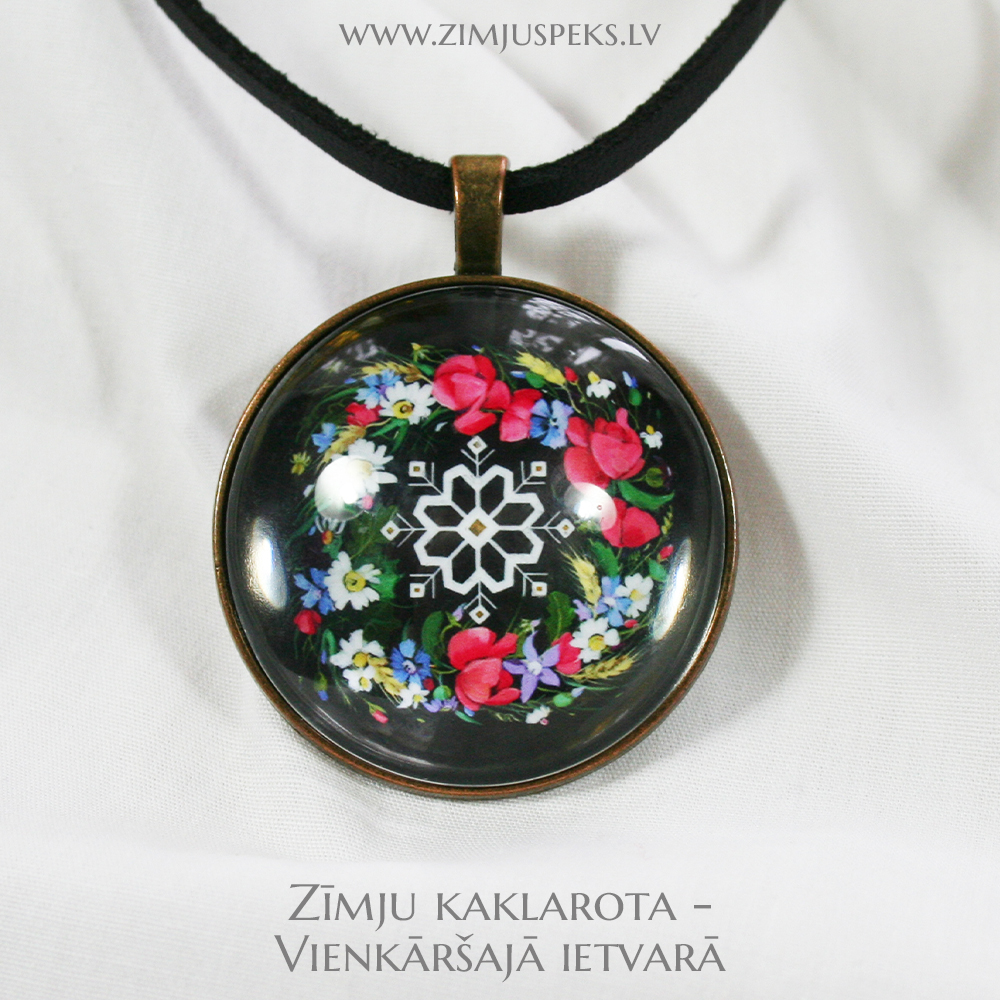 Spēka zīmju amulets - "Trejdeviņu ziedu vainags" - Image 2