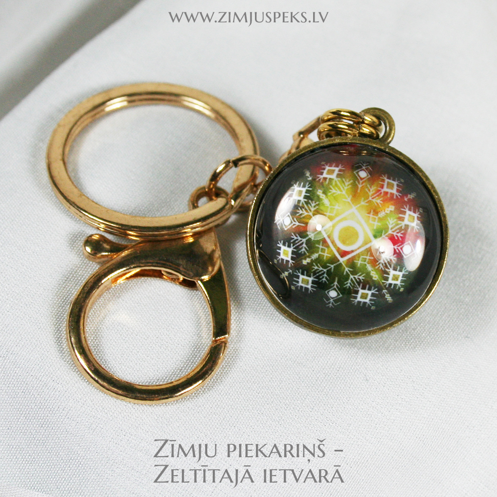 Spēka zīmju piekariņš - "Bagātības zīme" - Image 4