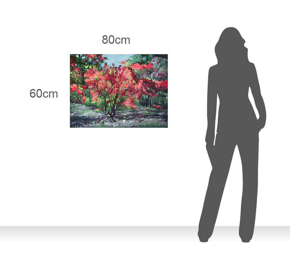 Glezna "Rododendri" - Image 2