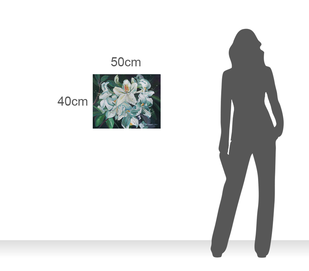 Glezna "Rododendri V" - Image 2