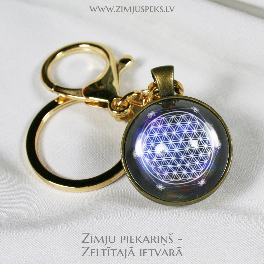 Spēka zīmju piekariņš - "Dzīvības zieds" - Image 4