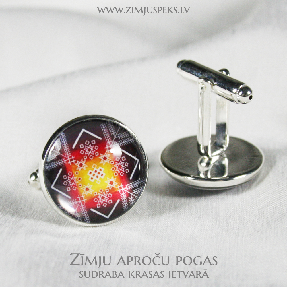 Spēka zīmju aproču pogas - "Dieva vairogs" - Image 2