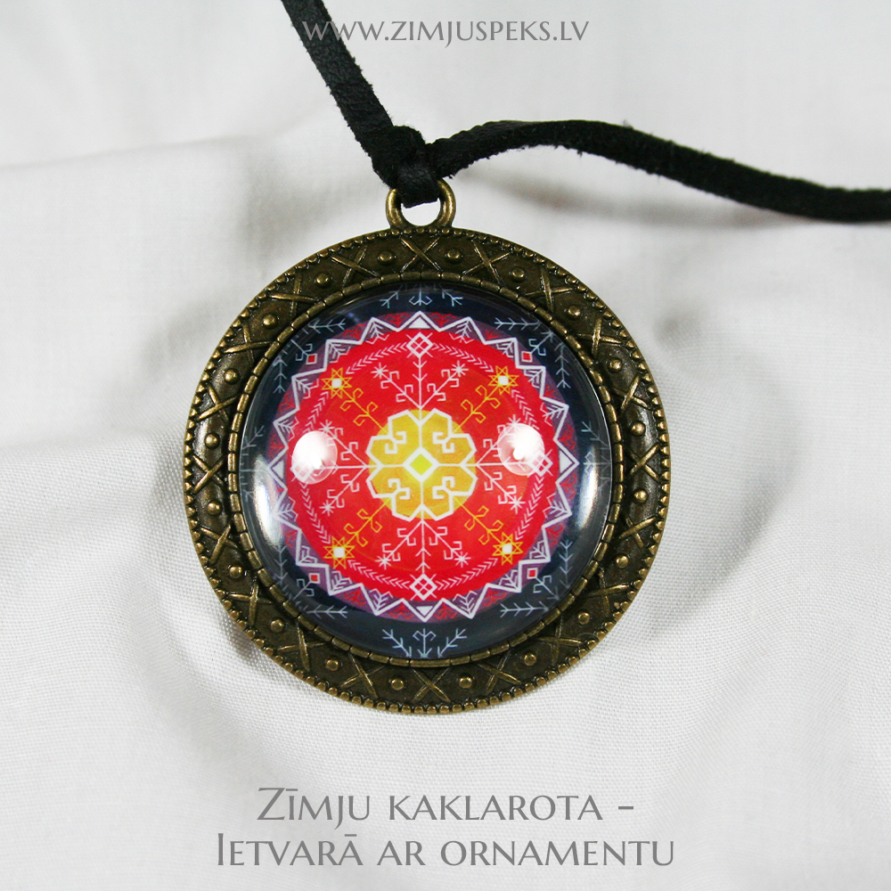 Spēka zīmju amulets - “Saules zīme” - Image 5