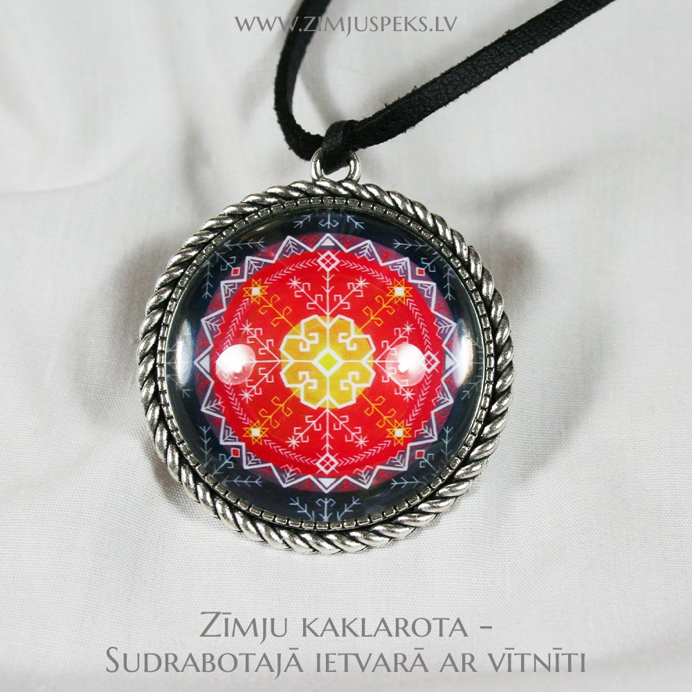 Spēka zīmju amulets - “Saules zīme” - Image 4