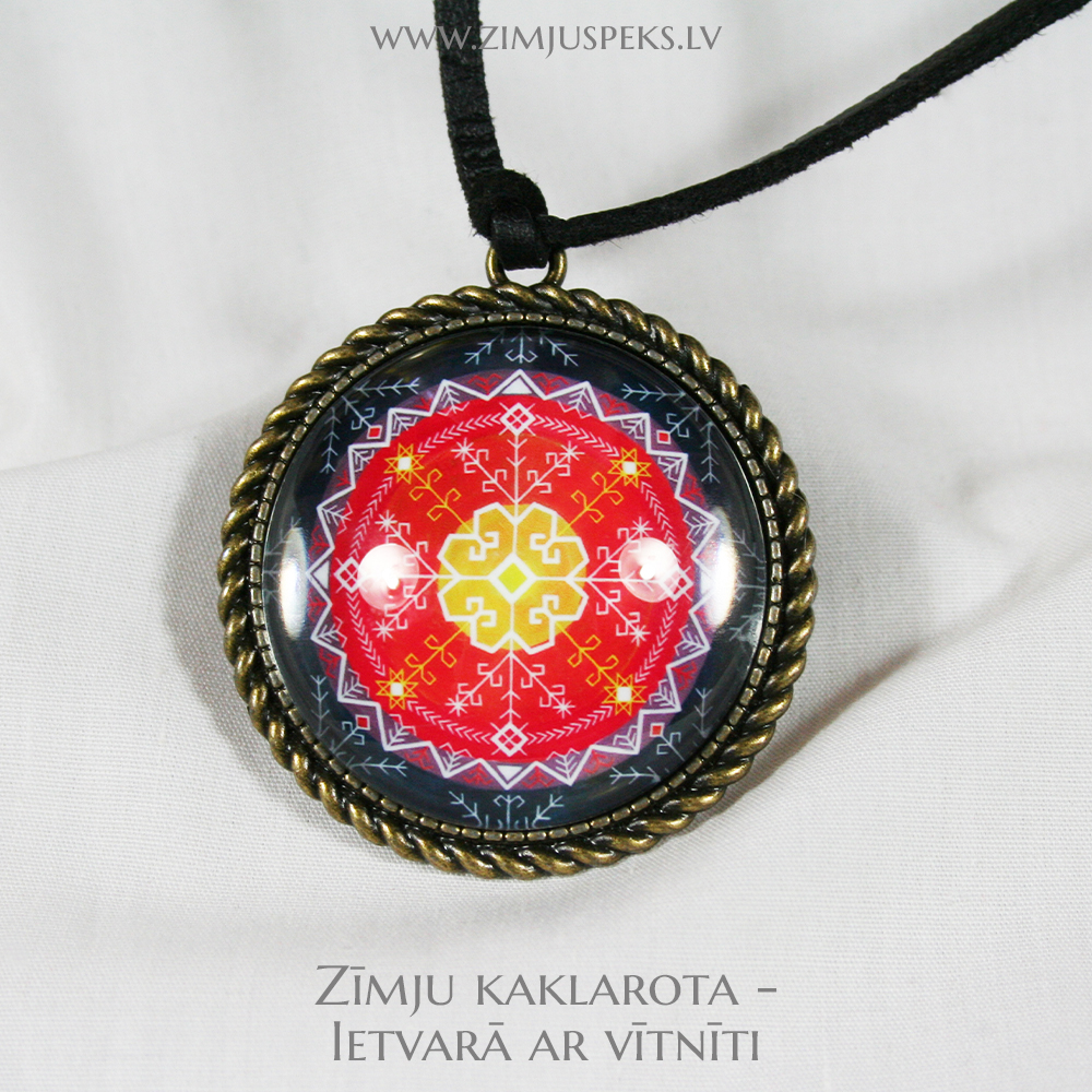 Spēka zīmju amulets - “Saules zīme” - Image 3