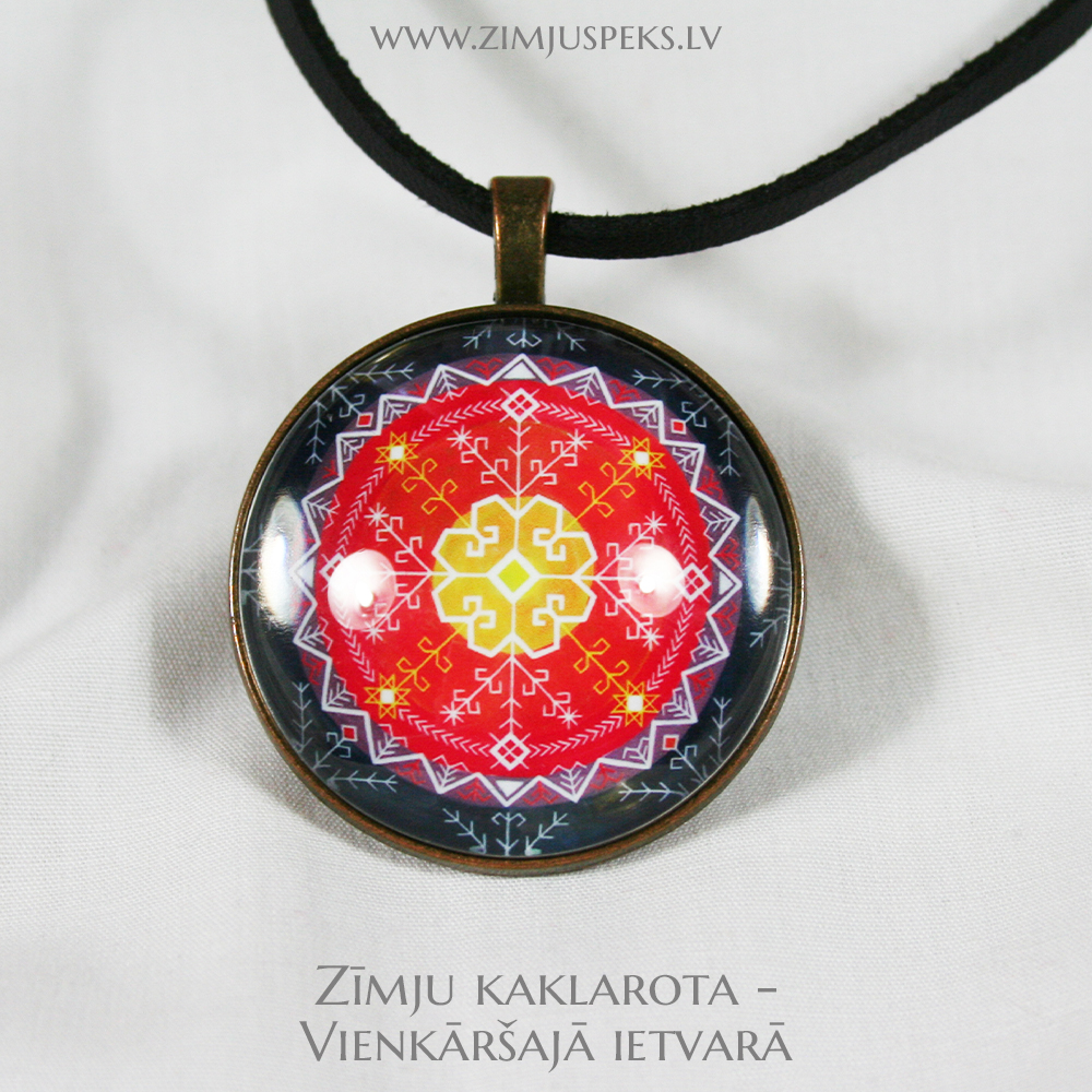 Spēka zīmju amulets - “Saules zīme” - Image 2
