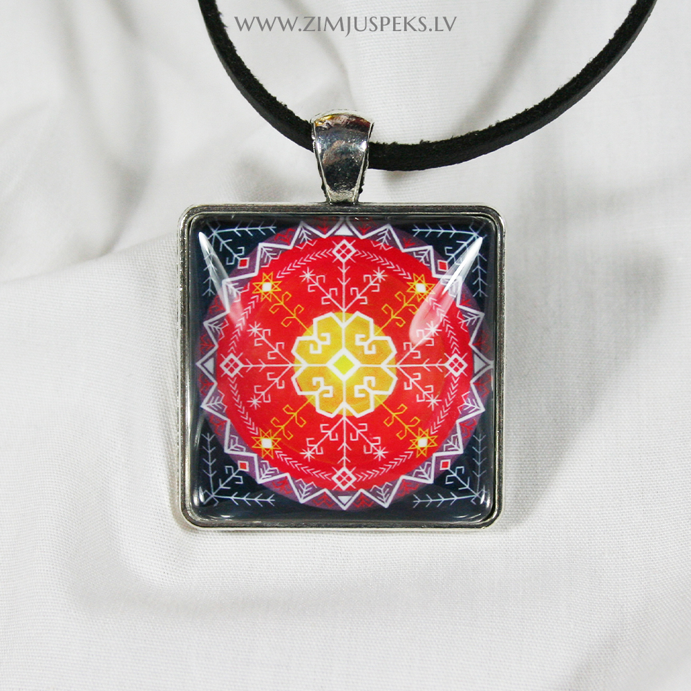 Spēka zīmju amulets - "Saules zīme"