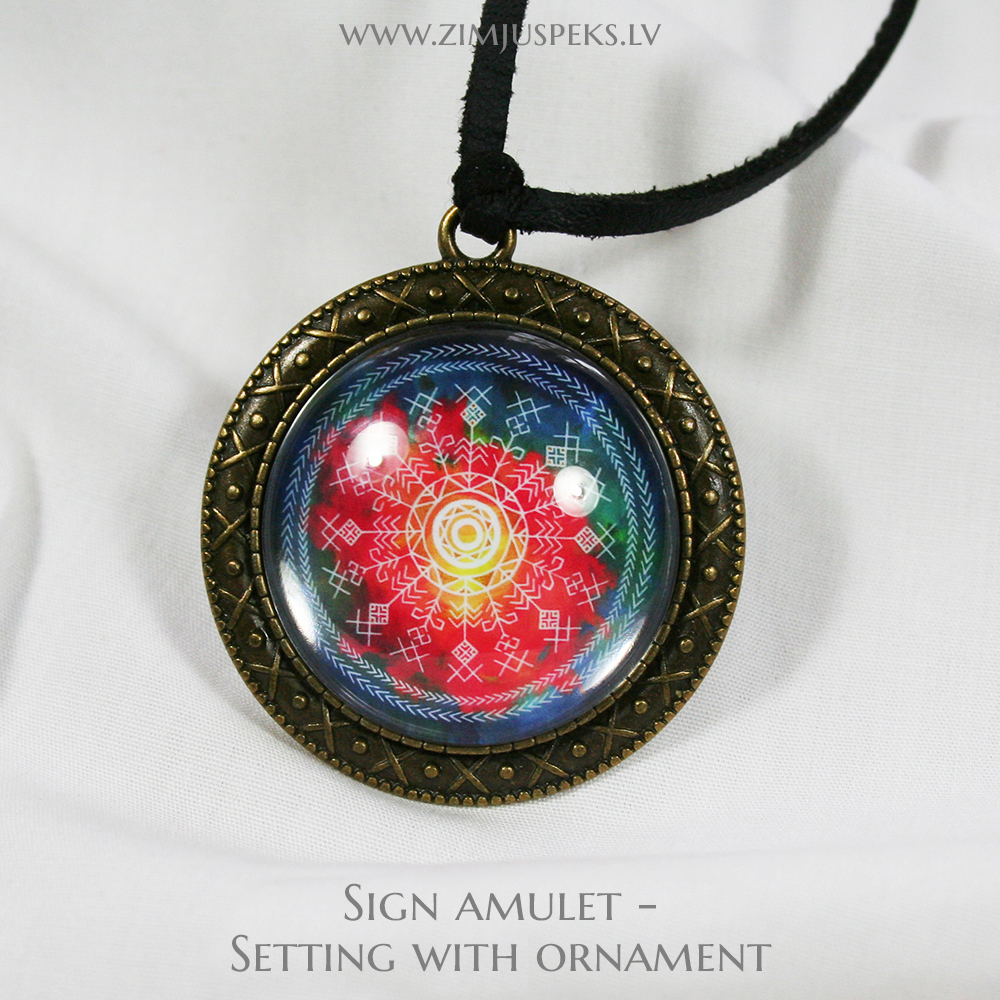 Signs of Power amulet - "Great-circle of the sun" - Image 5