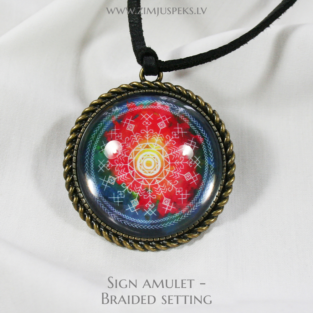 Signs of Power amulet - "Great-circle of the sun" - Image 3