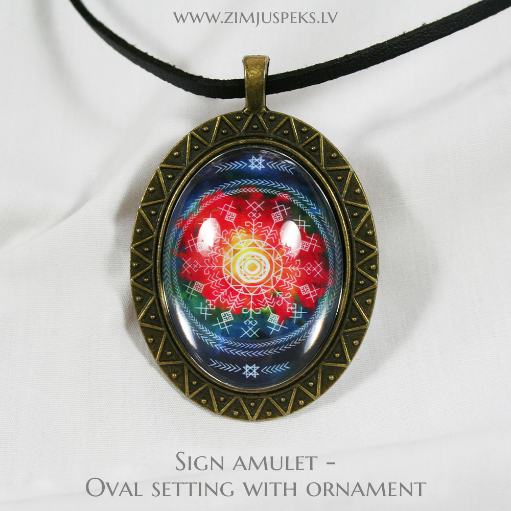 Signs of Power amulet - "Great-circle of the sun" - Image 6