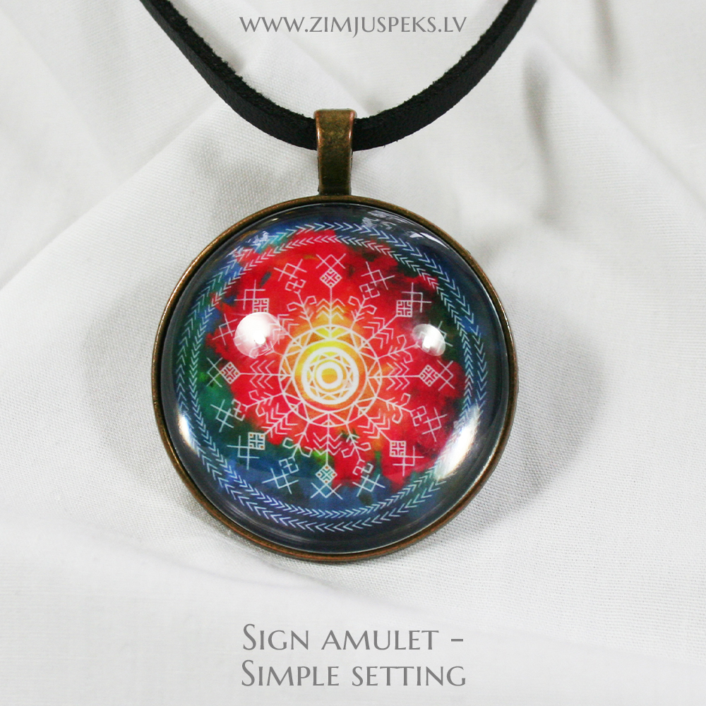 Signs of Power amulet - "Great-circle of the sun" - Image 2