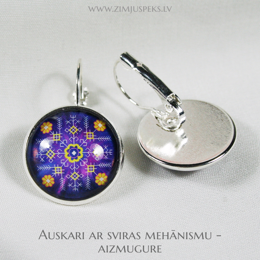 Spēka zīmju auskari - "Mīlestības saule" - Image 3