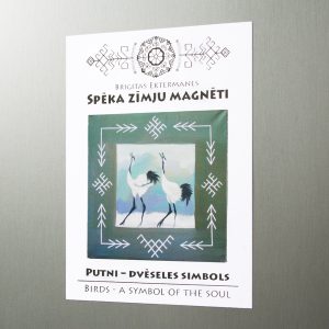 Spēka zīmju magnēts “Putni – dvēseles simbols”