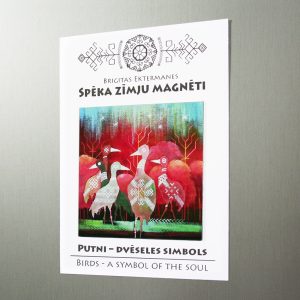 Spēka zīmju magnēts “Putni – dvēseles simbols”