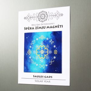 Signs of Power magnet "Solar year"