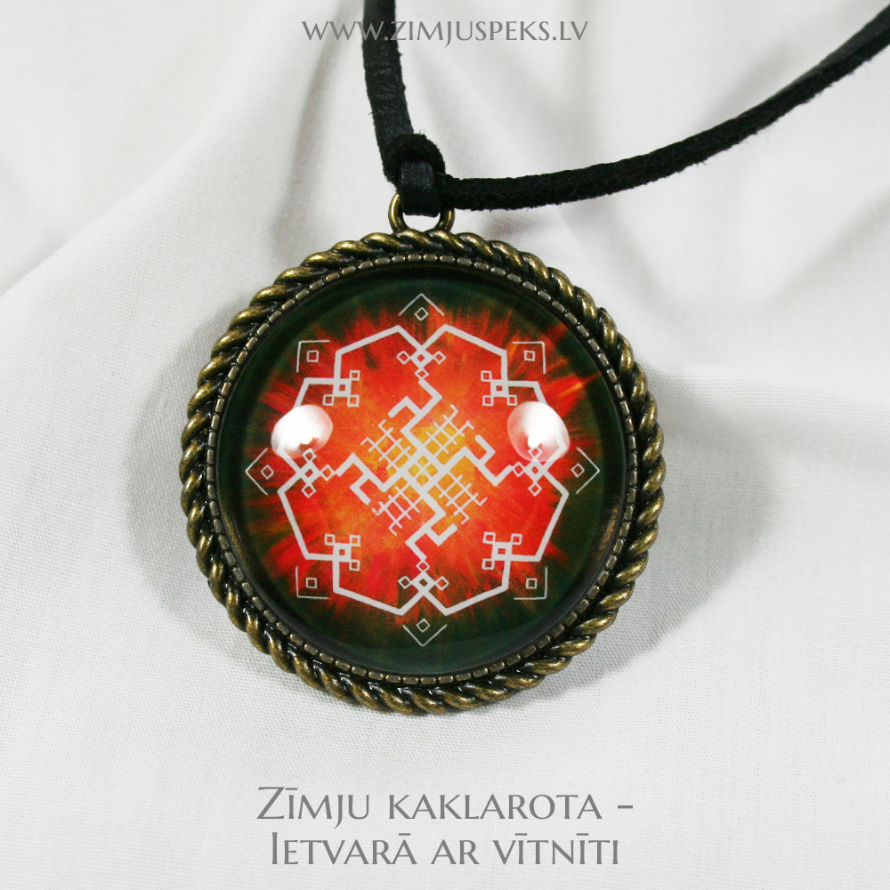 Spēka zīmju amulets - "Laika un spēka dzirnavas" - Image 3